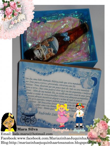 Lembracinha Caixa Convite 15x20x8 + cerveja Personalizada