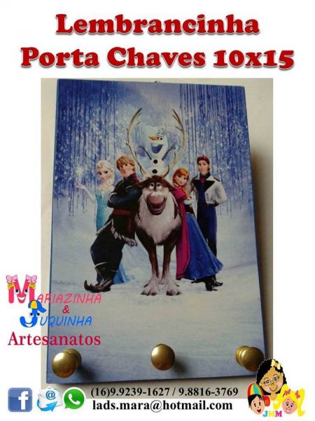 Porta Chaves 10x15 lembrancinhas